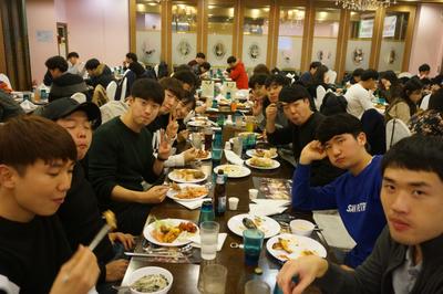 2016 졸업생환송회 (식사시간)