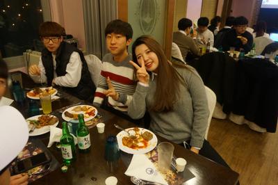 2016 졸업생환송회 (식사시간)