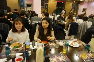 2016 졸업생환송회 (식사시간)